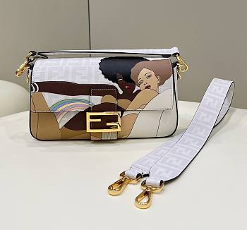 Kitlife Fendi Baguette White - 27-6-15cm