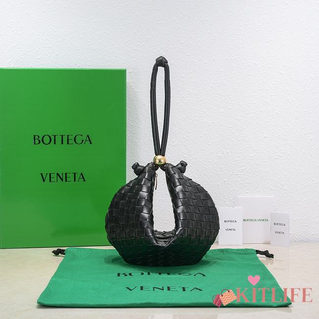 Kitlife Bottega Veneta Turn Black - 40x24x1cm - 1