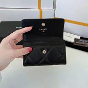 Kitlife Chanel 19 Coin Flip Wallet Black - 8.5 × 12 × 2.5 cm - 6