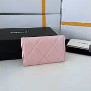 Kitlife Chanel 19 Coin Flip Wallet Pink - 8.5 × 12 × 2.5 cm - 5