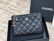 Chanel Key Holder Caviar Leather Gold/Silver Hardware - 2