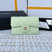 Kitlife Chanel CLASSIC FLIP WALLET 4 (Pink/Purple/Light Green/Light Pink) - 4