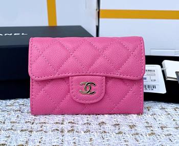 Kitlife Chanel CLASSIC FLIP WALLET 4 (Pink/Purple/Light Green/Light Pink)