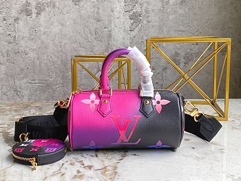 Kitlife Louis Vuitton PAPILLON BB Midnight Fuchsia - M59860 -20 x 10 x 10 cm