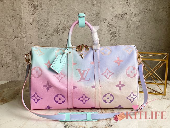 louis vuitton sunrise pastel keepall