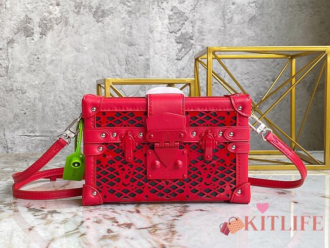 Kitlife Louis Vuitton PETITE MALLE Red - M20354 - 20 x 12.5 x 6 cm - 1