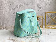 Kitlife Louis Vuitton Neonoe BB Green Sprayed and embossed leather - 20x20x13cm - 4