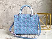 Kitlife Louis Vuitton Onthego Monogram Empreinte Blue - M46168 - 25 x 19 x 11.5 cm - 1