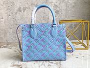 Kitlife Louis Vuitton Onthego Monogram Empreinte Blue - M46168 - 25 x 19 x 11.5 cm - 3