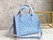 Kitlife Louis Vuitton Onthego Monogram Empreinte Blue - M46168 - 25 x 19 x 11.5 cm - 5