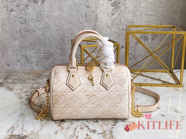 Kitlife Louis Vuitton Speedy Bandouliere 20 Pale Beige - M46163 - 20.5 x 13.5 x 12 cm - 1