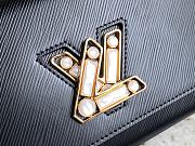 Kitlife Louis Vuitton Twist Epi leather Black - M59218 - 23 x 17 x 9.5 cm - 5