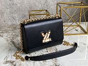 Kitlife Louis Vuitton Twist Epi leather Black - M59218 - 23 x 17 x 9.5 cm - 4