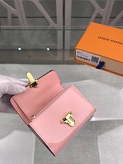 Kitlife Louis Vuitton Cherrywood Compact Pink Wallet - M61912 - 12.0 x 9.5 x 3.0 cm - 6