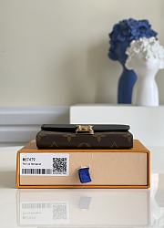 Kitlife Louis Vuitton Pallas Compact Black Wallet - M67478 - 13 x 9.3 x 1 cm - 6