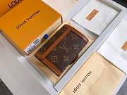 Kitlife Louis Vuitton Dauphine Compact Wallet All Brown - M68725 - 12.0 x 9.5 x 3.5 cm - 6