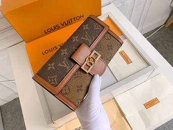 Kitlife Louis Vuitton Dauphine Long Wallet - M68723 - 20x11 cm