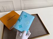 Kitlife Louis Vuitton Victorine Wallet Blue - 12 x 9.5 x 1.5 cm - 5