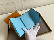 Kitlife Louis Vuitton Victorine Wallet Blue - 12 x 9.5 x 1.5 cm - 3