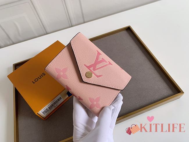 Kitlife Louis Vuitton Victorine Wallet Pink - 12 x 9.5 x 1.5 cm - 1