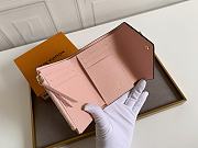 Kitlife Louis Vuitton Victorine Wallet Pink - 12 x 9.5 x 1.5 cm - 3