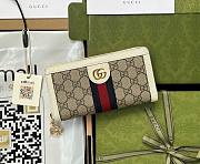 Kitlife Gucci Ophidia GG Zip Around Wallet - 523154 -W19.5xH11xD3cm - 1