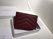 Kitlife YSL Red Wallet - 11*10*2cm - 5