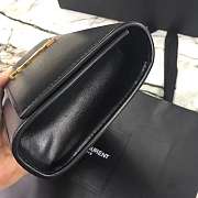 Kitlife YSL Cassandre Clutch Black Soft Leather - 27x12.5x5cm - 5