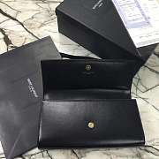 Kitlife YSL Cassandre Clutch Black Soft Leather - 27x12.5x5cm - 4