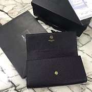 Kitlife YSL Cassandre Clutch Black In Grain Leather - 27x12.5x5cm - 4