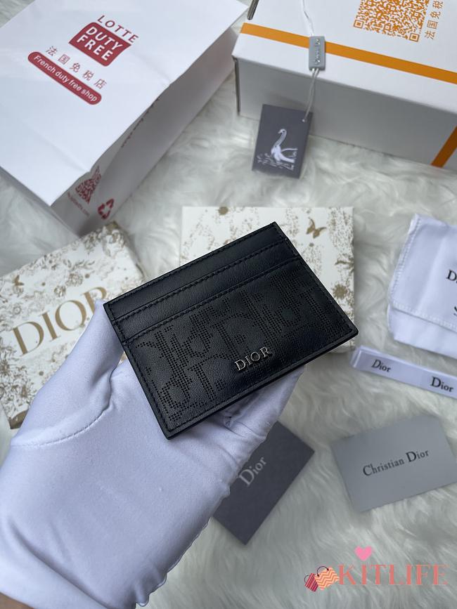 Kitlife Dior Black Card Holder  - 1