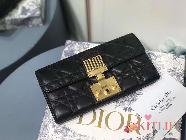 Kitlife Dior Addcit Continental Wallet - 3 colors - 19x10cm - 1