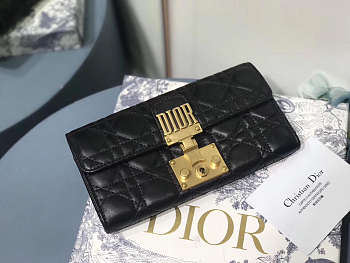 Kitlife Dior Addcit Continental Wallet - 3 colors - 19x10cm