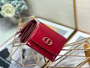 Kitlife Dior 30 Montaigne Lotus Wallet - 4 colors - 10x8.5x2 cm - 1