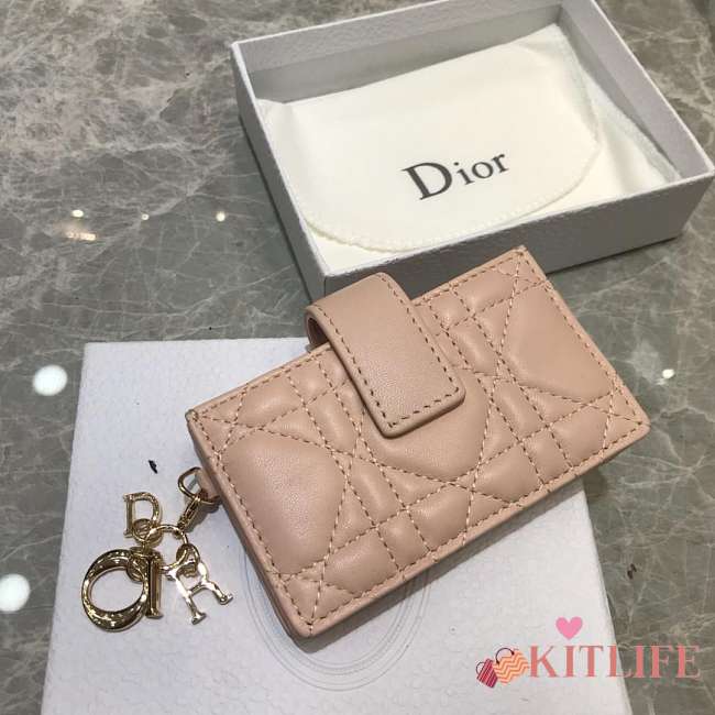 Kitlife Dior Gusset Card Holder - 4 colors - 10.4×7×2cm - 1