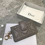 Kitlife Dior Gusset Card Holder - 4 colors - 10.4×7×2cm - 4