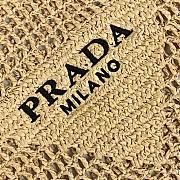 Kitlife Prada Raffia Tote In Tan - 1BG424 - 51x45 cm  - 2