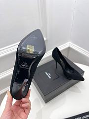 KITLIFE YSL ZOE PUMPS IN BLACK SUEDE LEATHER  - 3