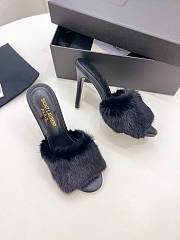KITLIFE YSL ROY MULES IN BLACK - 1