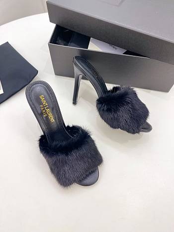 KITLIFE YSL ROY MULES IN BLACK