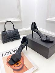 KITLIFE YSL SANDALS IN BLACK LEATHER - 5