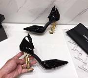 KITLIFE YSL OPYUM D'ORSAY PUMPS PATENT LEATHER IN BLACK, RED, BEIGE - 1