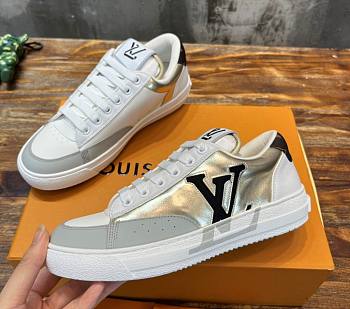 Kitlife Louis Vuitton Charlie Sneakers In Gold, Silver