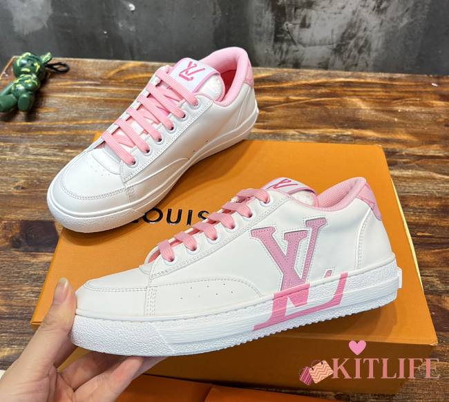 Kitlife Louis Vuitton Charlie Sneakers In Pink, Blue, Green - 1