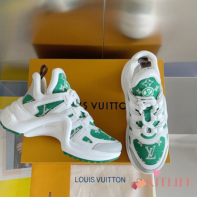 Kitlife Louis Vuitton Archlight Sneakers in Green, Blue - 1