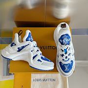 Kitlife Louis Vuitton Archlight Sneakers in Green, Blue - 2