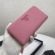 Kitlife Prada Zip Around Saffiano Leather (5 colors) - 20x10.5 cm - 3