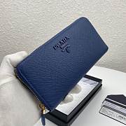 Kitlife Prada Zip Around Saffiano Leather (5 colors) - 20x10.5 cm - 2