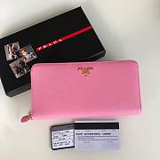 Kitlife Prada  Saffiano Metal Around Long Wallet 7 colors - 1ML506 - 20×10.3cm - 5