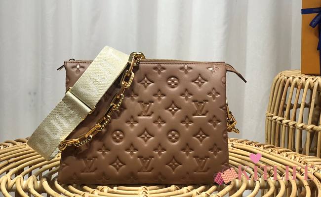 Kitlife Louis Vuitton Coussin PM Taupe - 26 x 20 x 12 cm - 1